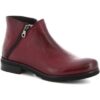 Μπότες Leonardo Shoes 4719 ROK BORDEAUX