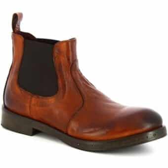 Μπότες Leonardo Shoes 6918/1 MATRIX RUGGINE
