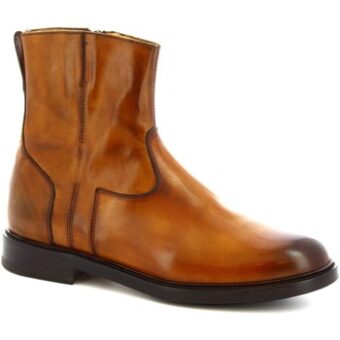 Μπότες Leonardo Shoes 9223/19 VITELLO DELAVE SIENA