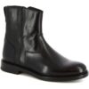 Μπότες Leonardo Shoes 9223/19 VITELLO NERO