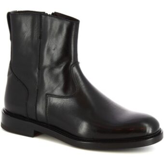 Μπότες Leonardo Shoes 9223/19 VITELLO NERO