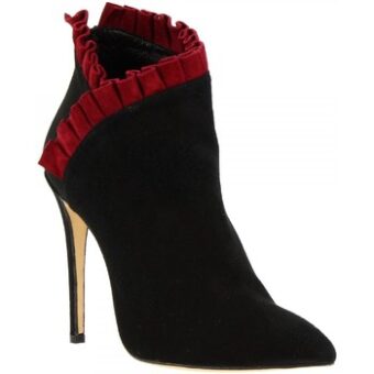 Μπότες Leonardo Shoes A6731 CAMOSCIO NERO