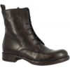 Μπότες Leonardo Shoes D409 MONTONE NERO