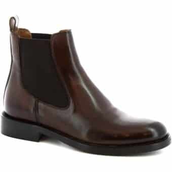 Μπότες Leonardo Shoes D607 PE VITELLO MORO