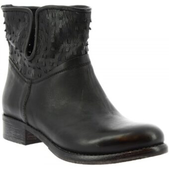 Μπότες Leonardo Shoes K304 KIRI NERO