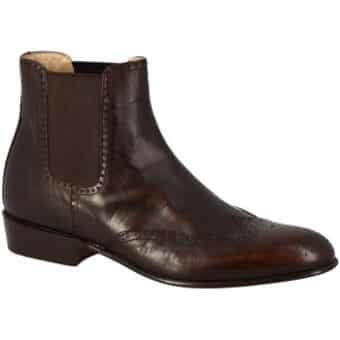 Μπότες Leonardo Shoes PINA 044 T.MORO
