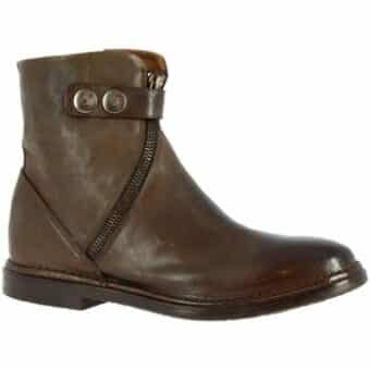 Μπότες Leonardo Shoes W560-06 BUFALO MASTICE
