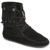 Μπότες Minnetonka DOUBLE FRINGE TRAMPER BOOT