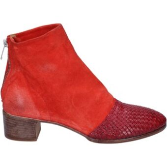 Μπότες Moma stivaletti camoscio pelle