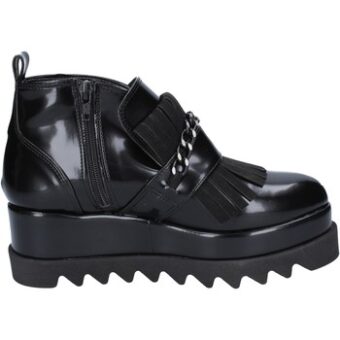 Μπότες Olga Rubini classiche nero pelle BX782