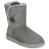 Μπότες UGG BAILEY BUTTON II ΣΤΕΛΕΧΟΣ: καστόρι & ΕΠΕΝΔΥΣΗ: Πραγματική γούνα & ΕΣ. ΣΟΛΑ: καστόρι & ΕΞ. ΣΟΛΑ: Συνθετικό