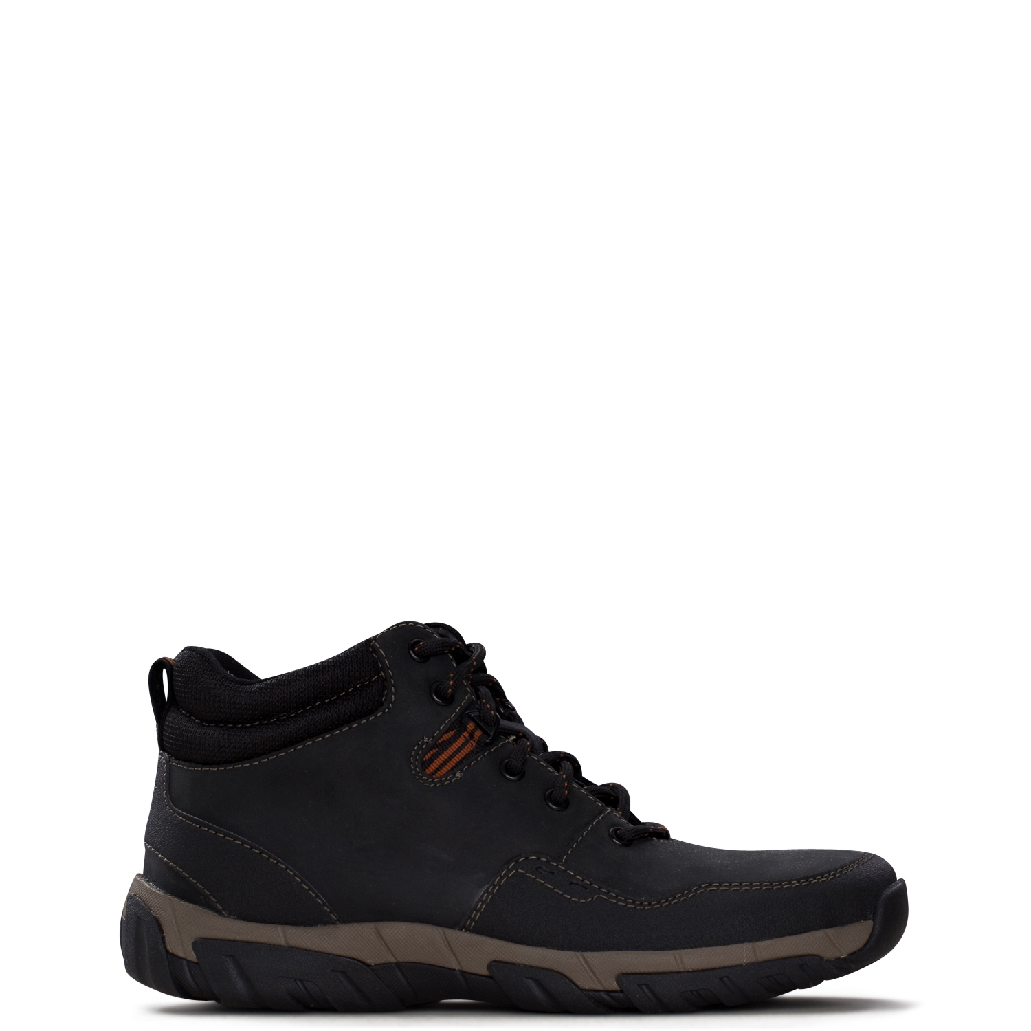 Μπότες - Μποτάκια ανδρικές Clarks Μαύρο Walbeck Top II Μπότες - Μποτάκια ανδρικές Clarks Μαύρο Walbeck Top II