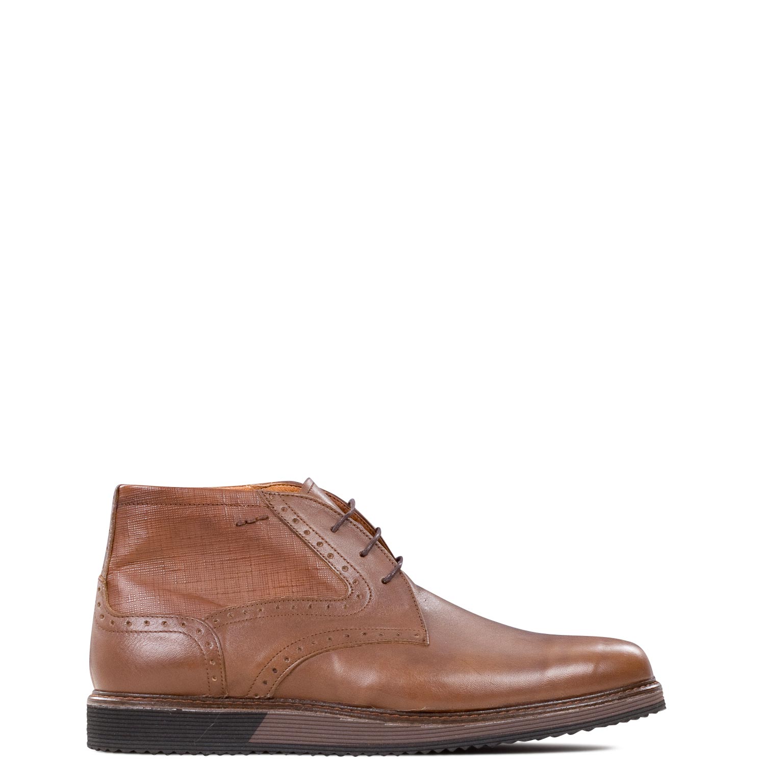 Μπότες - Μποτάκια ανδρικές Classico Uomo Καφέ Μπότες - Μποτάκια ανδρικές Classico Uomo Καφέ