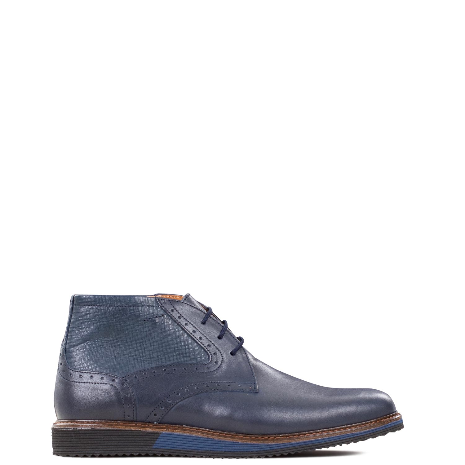 Μπότες - Μποτάκια ανδρικές Classico Uomo Μπλε Μπότες - Μποτάκια ανδρικές Classico Uomo Μπλε