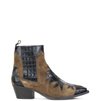 Μπότες - Μποτάκια γυναικείες Alpe Λαδί 4059