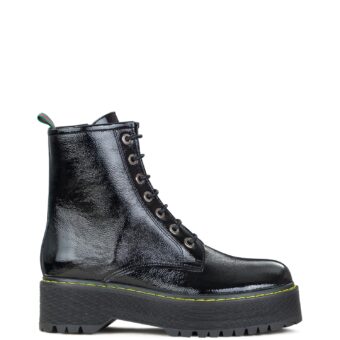 Μπότες - Μποτάκια γυναικείες Ana Bonilla Black Λουστρίνι 9902