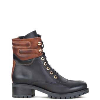 Μπότες - Μποτάκια γυναικείες Ana Bonilla Μαύρο / Ταμπά 355