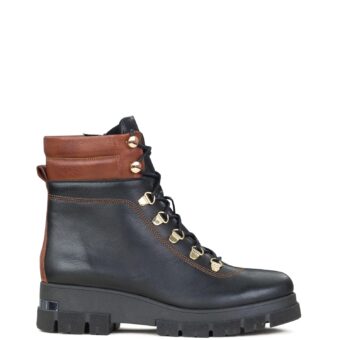 Μπότες - Μποτάκια γυναικείες Ana Bonilla Μαύρο / Ταμπά 8401