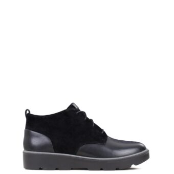 Μπότες - Μποτάκια γυναικείες Clarks Μαύρο Un Balsa Mid
