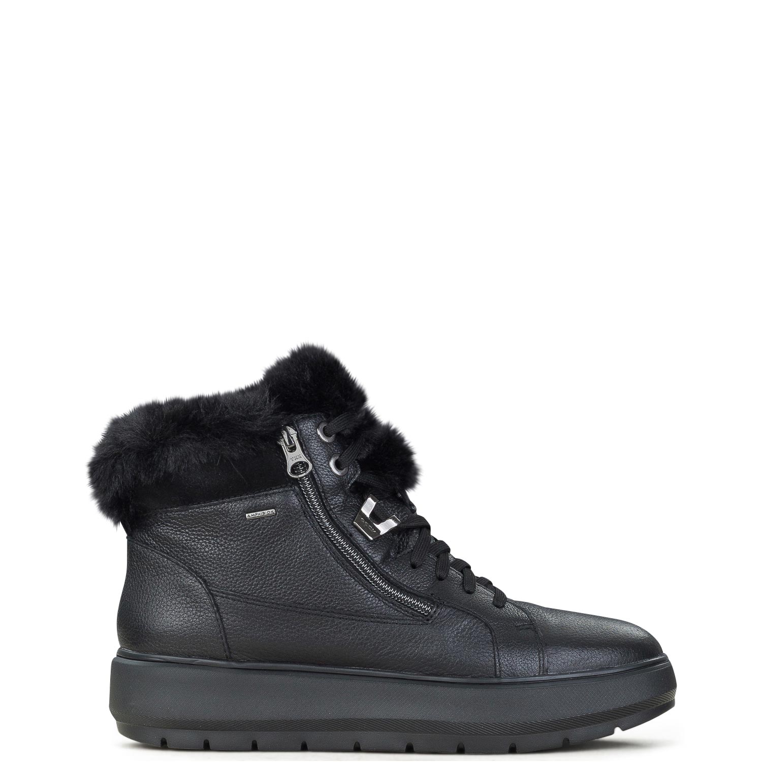 Μπότες - Μποτάκια γυναικείες Geox Μαύρο D KAULA Μπότες - Μποτάκια γυναικείες Geox Μαύρο D KAULA