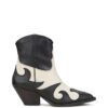 Μπότες - Μποτάκια γυναικείες Mac Collection Μαύρο-Άσπρο 19H12