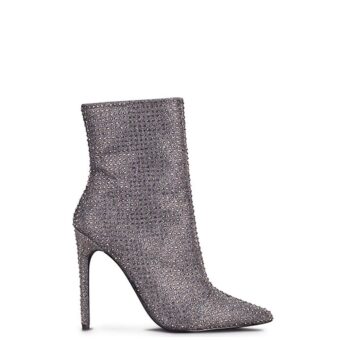 Μπότες - Μποτάκια γυναικείες Steve Madden Ασημί Wifey