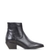 Μπότες - Μποτάκια γυναικείες Studio Malori Μαύρο TEXA2