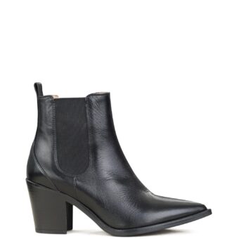 Μπότες - Μποτάκια γυναικείες Unisa Μαύρο MANILA