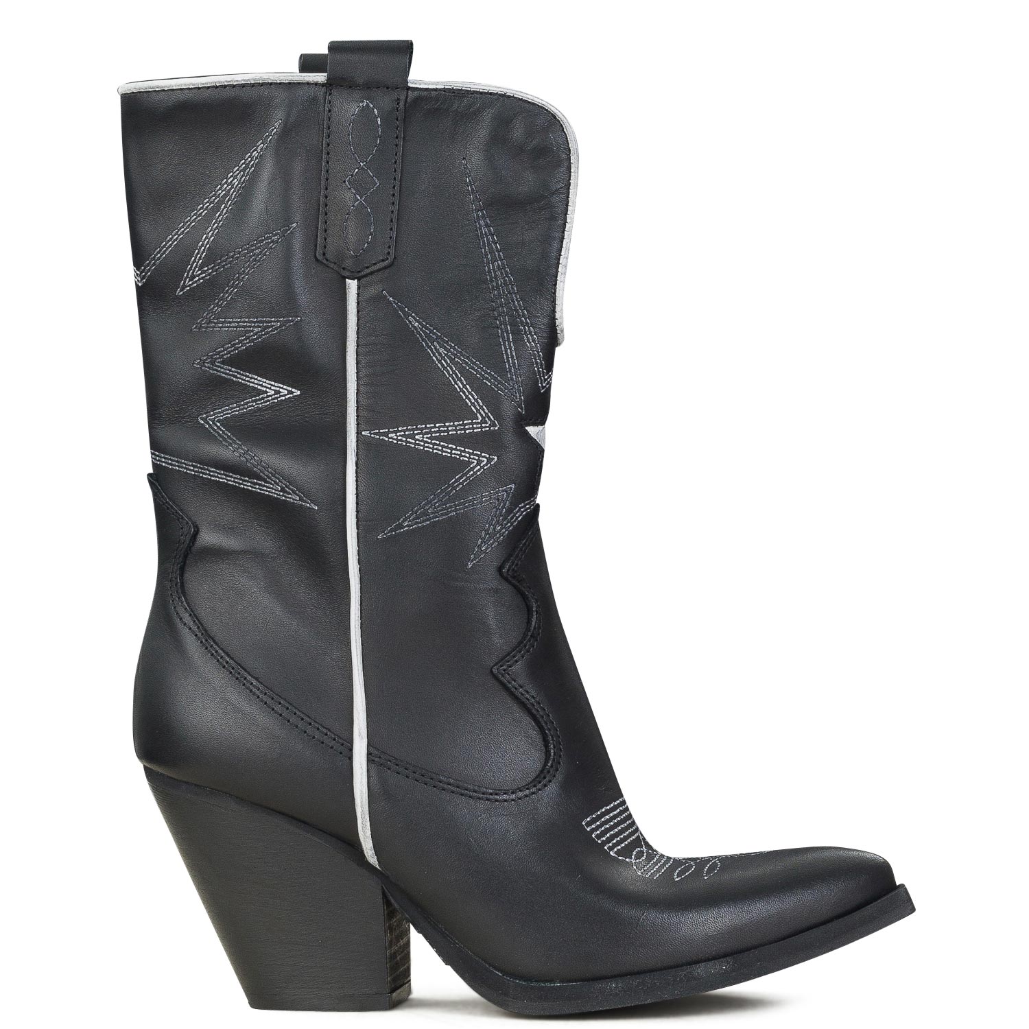 Μπότες - Μποτάκια γυναικείες XIITWELVE Μαύρο M-306 Μπότες - Μποτάκια γυναικείες XIITWELVE Μαύρο M-306