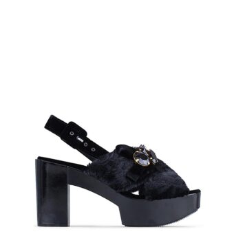 Πέδιλα γυναικεία Jeannot Μαύρο