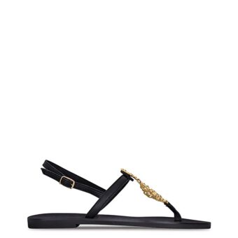 Πέδιλα γυναικεία Komis and Komis Μαύρο 107