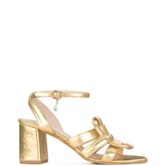 Πέδιλα γυναικεία Komis and Komis Χρυσό