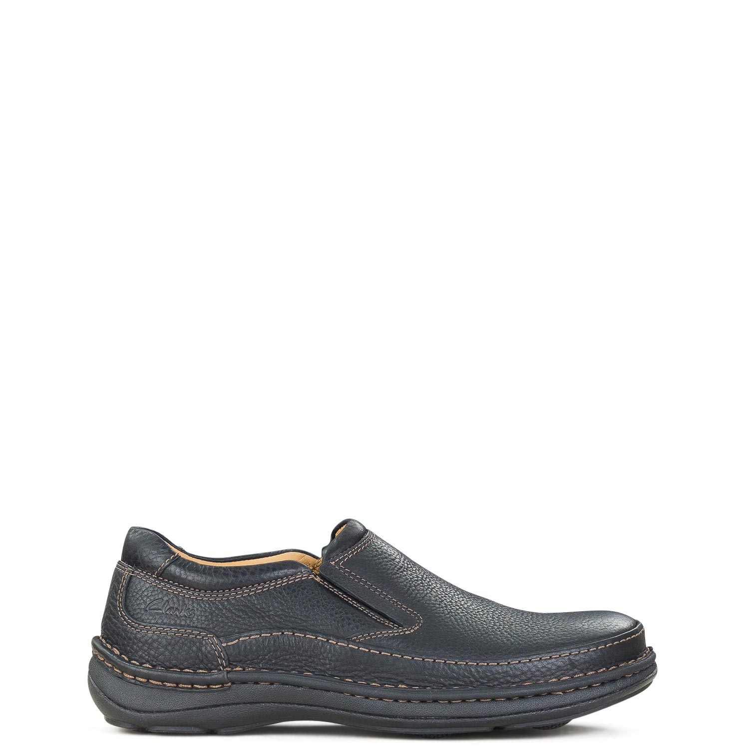 Παντοφλέ - slip-on ανδρικά Clarks Μαύρο Nature Easy Παντοφλέ - slip-on ανδρικά Clarks Μαύρο Nature Easy