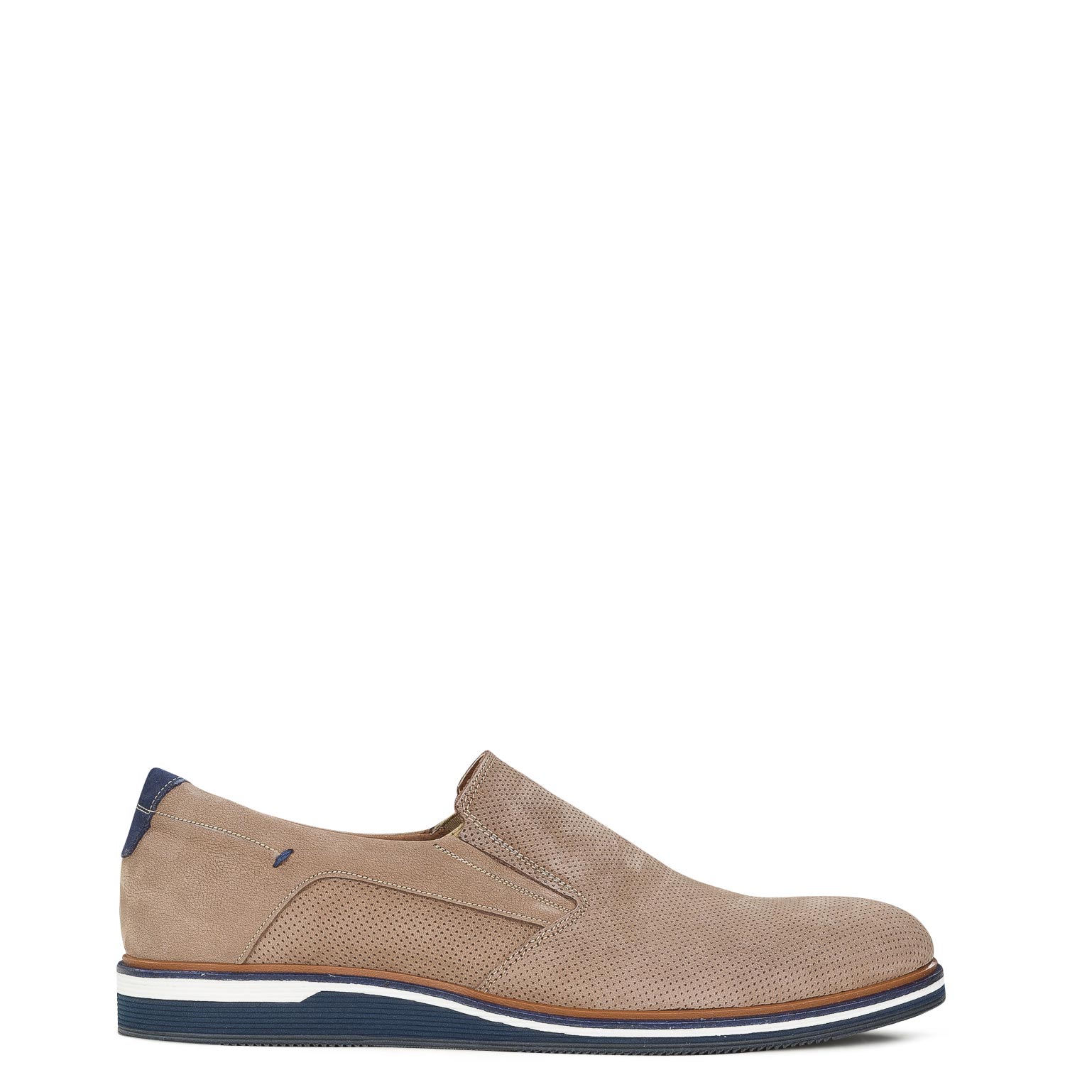 Παντοφλέ - slip-on ανδρικά Classico Uomo Μπεζ 126 Παντοφλέ - slip-on ανδρικά Classico Uomo Μπεζ 126
