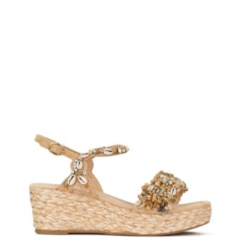 Πλατφόρμες γυναικείες Alma en Pena Μπεζ V20320