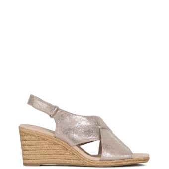 Πλατφόρμες γυναικείες Clarks Ασημί Lafley Alaine