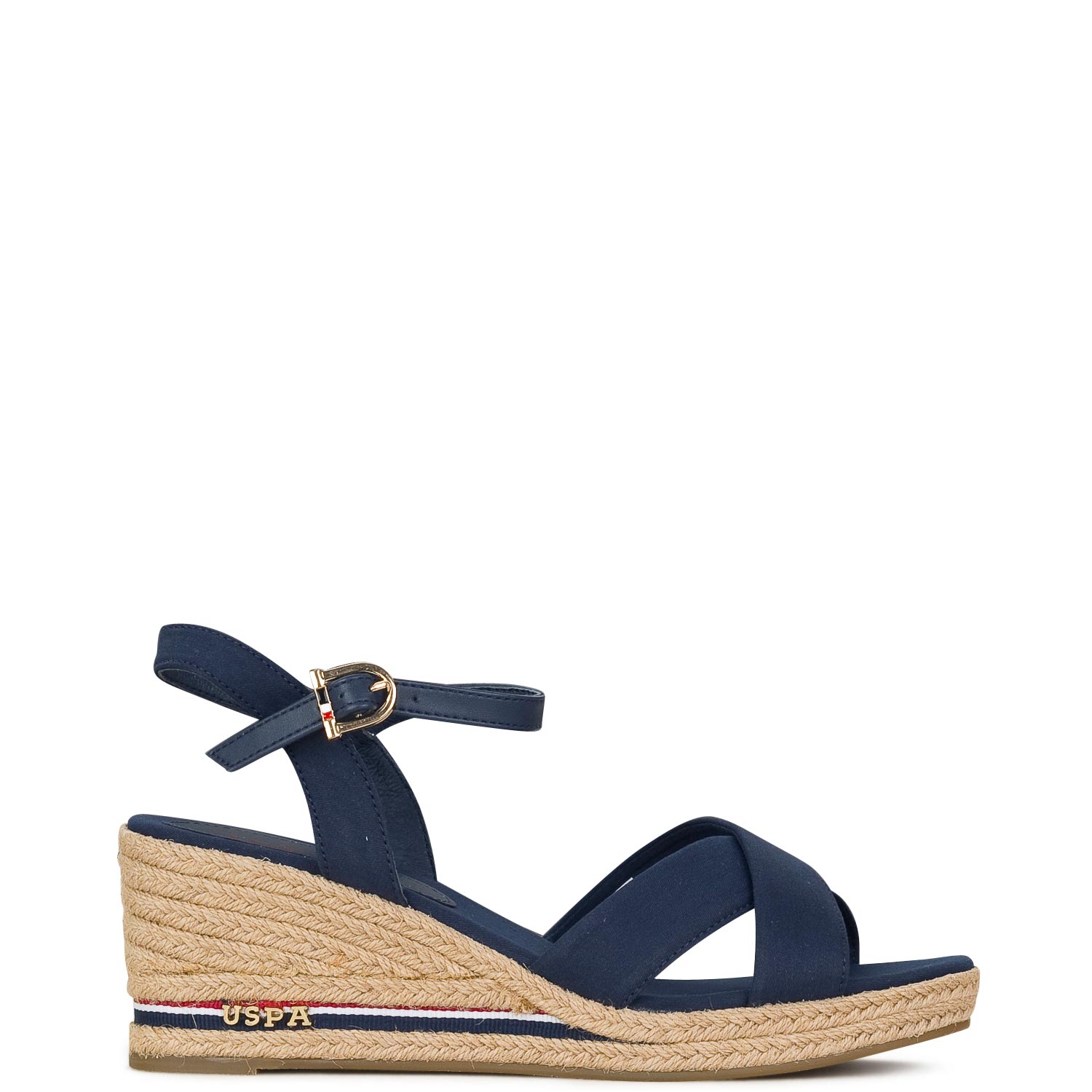 Πλατφόρμες γυναικείες U.S. Polo Assn Dark Blue MADELYN ROPE Πλατφόρμες γυναικείες U.S. Polo Assn Dark Blue MADELYN ROPE