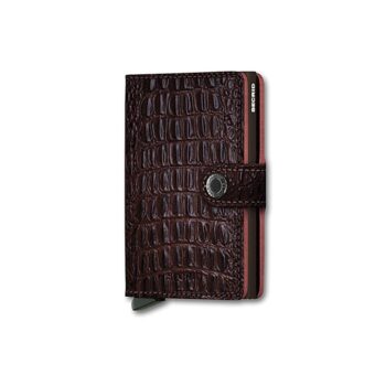 Πορτοφόλια ανδρικά Secrid Καφέ Miniwallet Nile