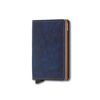 Πορτοφόλια ανδρικά Secrid Μπλε Slimwallet Indigo 5