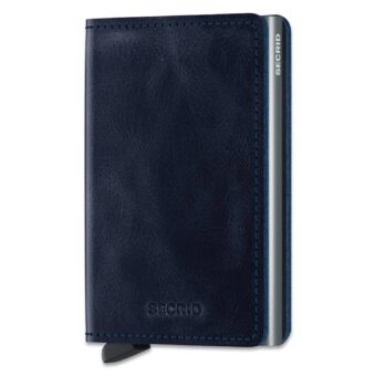 Πορτοφόλια ανδρικά Secrid Μπλε Slimwallet Vintage