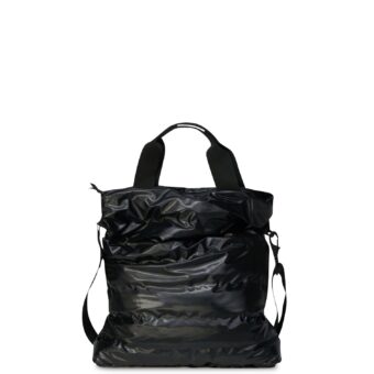 Χιαστί ανδρικά Rains Shinny Black Trekker Tote 1385