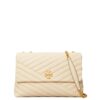 Χιαστί γυναικεία Tory Burch Cream(Μπεζ) KIRA CHEVRON CONVERTIBLE