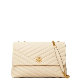 Χιαστί γυναικεία Tory Burch Cream(Μπεζ) KIRA CHEVRON CONVERTIBLE