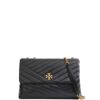 Χιαστί γυναικεία Tory Burch Μαύρο KIRA CHEVRON CONVERTIBLE