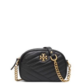 Χιαστί γυναικεία Tory Burch Μαύρο KIRA CHEVRON SMALL