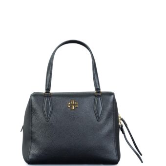 Χιαστί γυναικεία Tory Burch Μαύρο KIRA PEBBLED SATCHEL