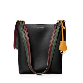 Χιαστί γυναικεία Tory Burch Μαύρο PERRY BUCKET BAG