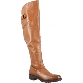 Ψηλές μπότες Leonardo Shoes D06590LIA6. VT01 VITELLO CUOIO