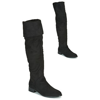 Ψηλές μπότες Vanessa Wu - ΣΤΕΛΕΧΟΣ: Ύφασμα & ΕΠΕΝΔΥΣΗ: Δέρμα & ΕΣ. ΣΟΛΑ: Ύφασμα & ΕΞ. ΣΟΛΑ: Καουτσούκ